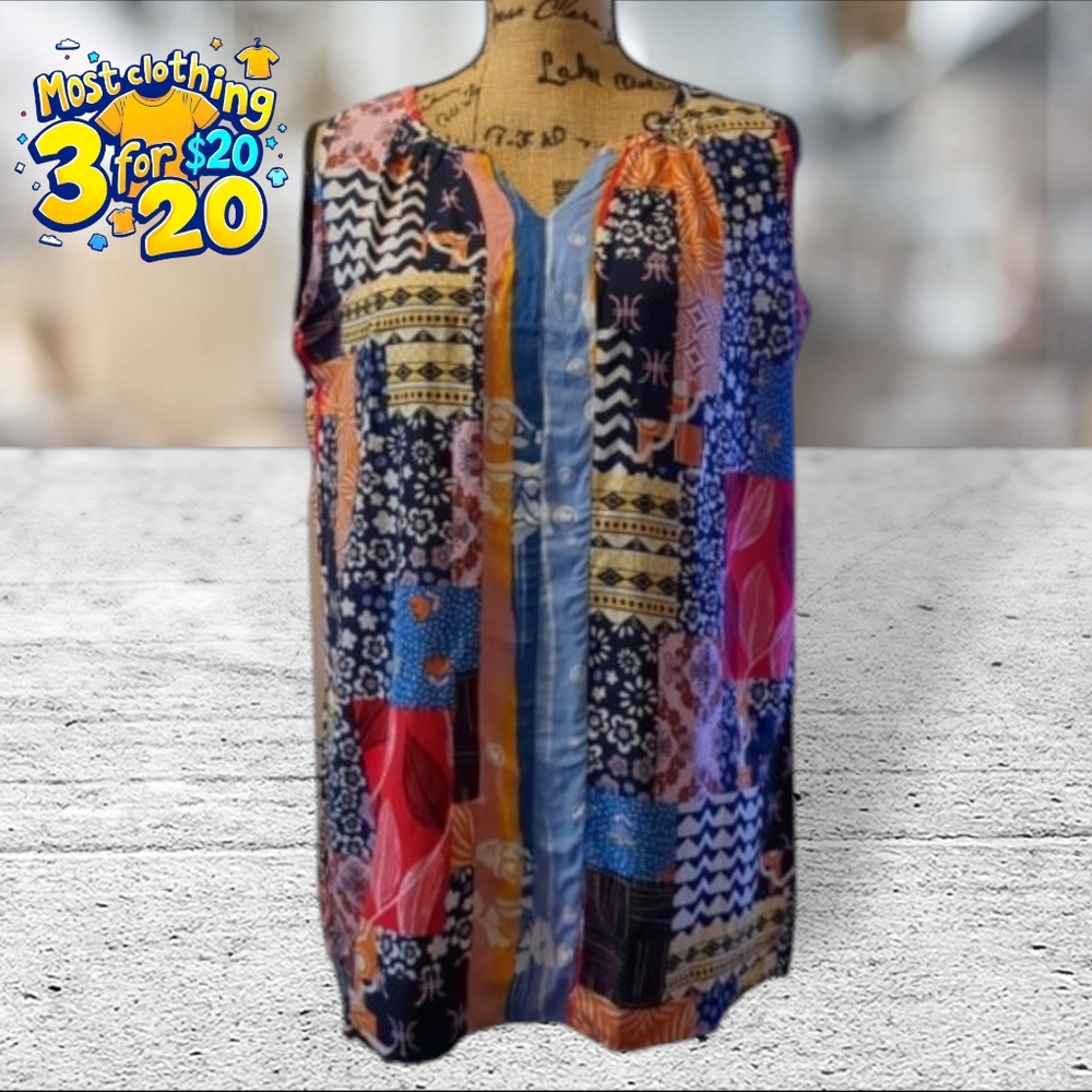 Reborn sleeveless tunic size S